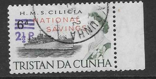 TRISTAN DA CUNHA SGF2 1971  NATIONAL SAVINGS FINE USED