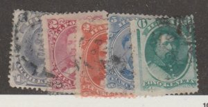 Hawaii Scott #30-31-31a-32-33 Stamp - Used Set - XYZ