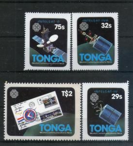 Tonga 1983 World Communications Year Satellite Sc 545-8 MNH