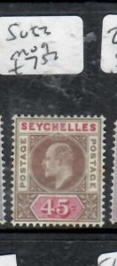 SEYCHELLES KE 45C  SG 53   MOG        P0320H