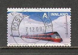 NORWAY Sc# 1574 USED FVF Bergen Line Train