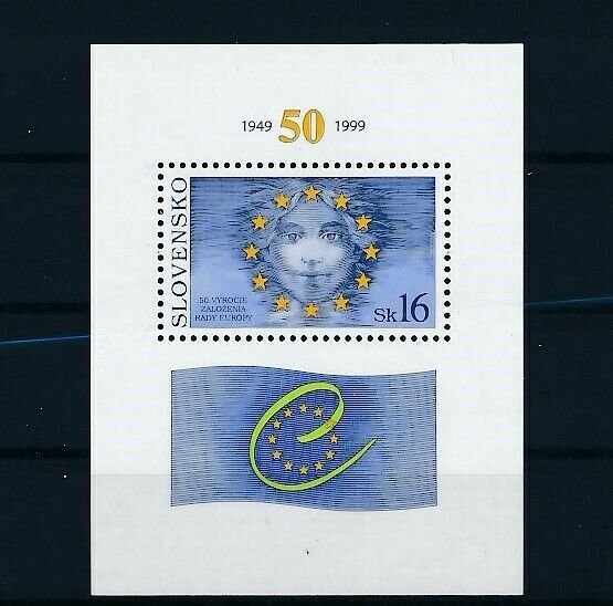 D151316 Slovakia S/S MNH Flag European Union - Europa