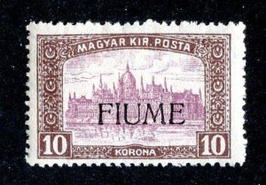 `1916 Fiume  Sc #20A mlh cv. $400 ( 2095 WX )