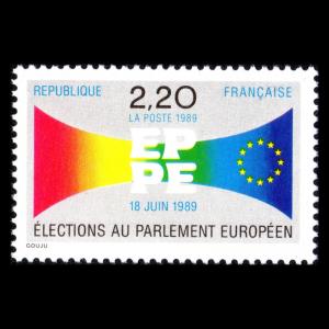 1989 France, European Parliament Elections Scott 2142 Mint F/VF NH