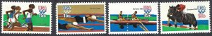 United States #1791-94 15¢ Summer Olympics (1979). Four singles. MNH