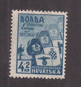 CROATIA SC# B6   FVF/ MOG 1941