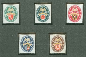 Germany #B28-32 Unused Single (Complete Set)