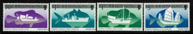 Hong Kong SC# 474-477, Mint Never Hinged - S4678