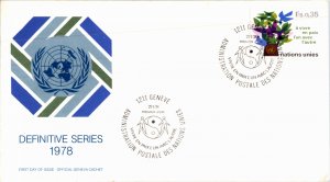 United Nations Geneva, Worldwide First Day Cover