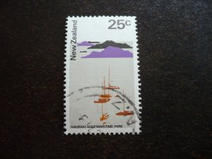 Stamps - New Zealand - Scott# 454 - Used Part Set of 1 Stamp