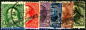 PHILIPPINES #213-218 USED