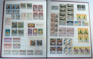 COLOMBIA Airmail Postage Latin America Stamps Block Sheet Collection Album