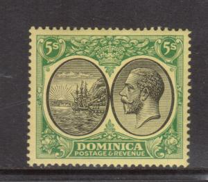 Dominica #82 Very Fine Never Hinged 