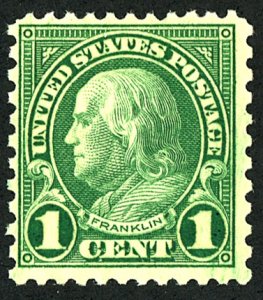 U.S. #578 MINT OG LH