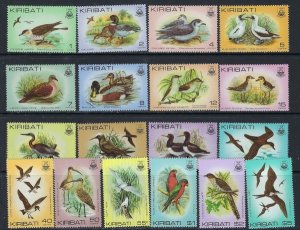 Kiribati 384-89 MNH 1982-85 Birds (ak3840)