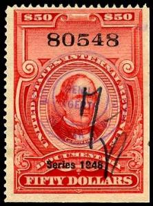 U.S. REV. DATED REDS, R506,  Used, (ID # 36779)