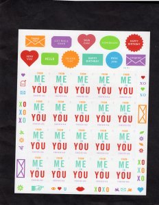4978 ME to YOU, MNH sheet/20