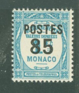 Monaco #140 Unused Single