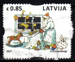 Latvia 983 used