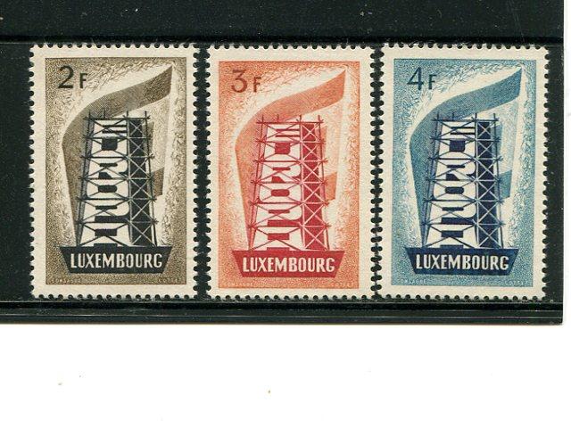 Luxembourg 1956 Europa issue    Mint XF NH