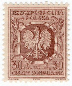 (I.B) Poland Revenue : Consular Service 30gr