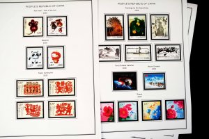 COLOR PRINTED CHINA P.R.C. 2011-2020 STAMP ALBUM  PAGES (144 illustrated pages)