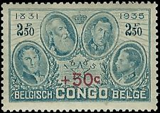 BELGIAN CONGO   #B22 MH (1)