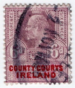 (I.B) Edward VII Revenue : County Courts Ireland 6d