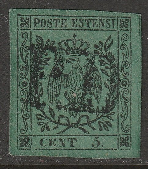 Italy Modena 1852 Sc 6 used