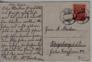 Lithuania used card 21.6.29 Nida