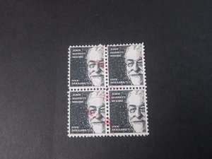 United States 1966 Sc 1295 BLK(4) FU