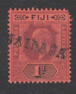 FIJI EVII 1d - NAILAGA straight line cancel.................................N498