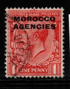 MOROCCO AGENCIES SG43 1914 1d SCARLET FINE USED