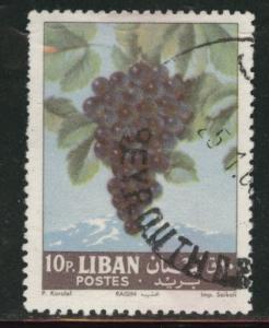 LEBANON Scott 397 used 1962