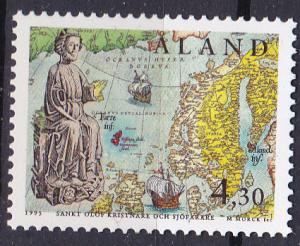 Finland-Aland Isls. 119 MNH 1995 St.Olaf Patron Saint