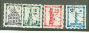 Germany #5NB5-5NB8 Used Single (Complete Set)