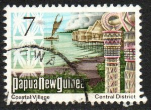 Papua New Guinea Sc #373 Used