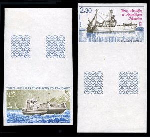 French Colonies, French Southern and Antarctic Territories #98, 103 (Maury 98...