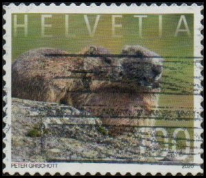 Switzerland 1768 - Used - 100c Marmots (2020) (cv $1.60)