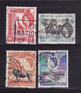 Kenya, Uganda, Tanzania 104-105, 107-108  Elizabeth II (C)