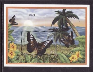 Palau-Sc#600- id7-unused NH sheet-Insects-Butterflies-2000-