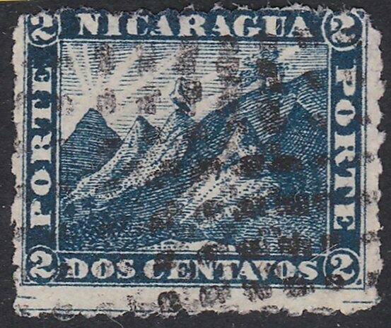 NICARAGUA  An old forgery of a classic stamp  ..............................D931