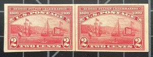 US Stamps-SC# 373 - MNH - Line Pair - SCV =  $87.50