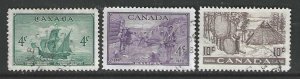 Canada 282-3, 301  Used  SCV$1.40