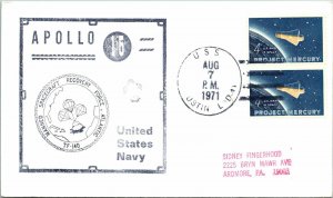 1971 Apollo 15 Recovery Force - USS Austin (LPD-4) - F14484