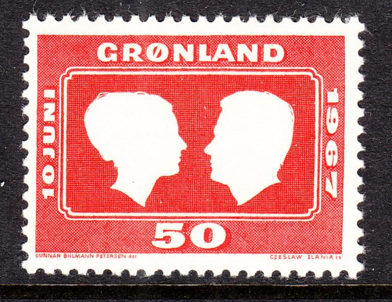 Greenland 69 MNH VF