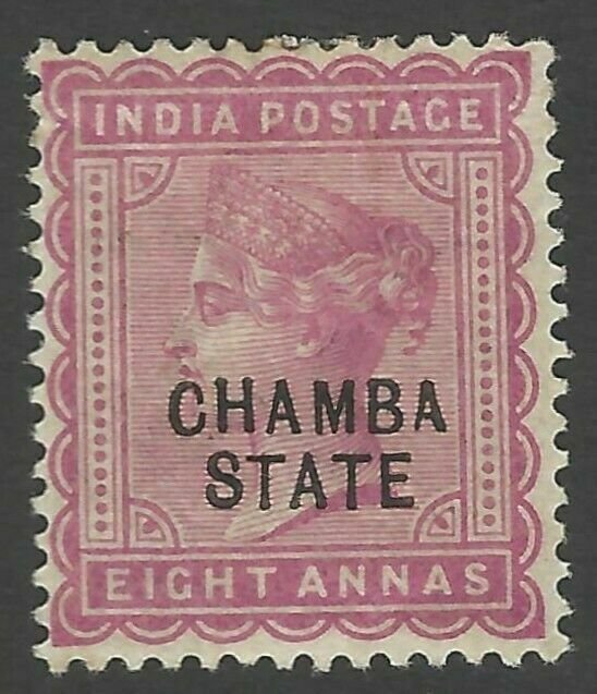  India Chamba State 1887-95 QV 8a MH SG 15