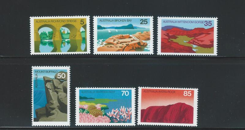 Australia 641-646  MNH