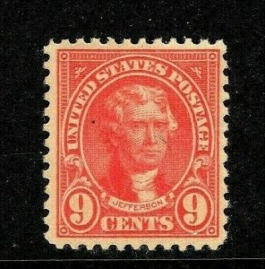 US #561 MNH OG  1923 Regular Flat Press ~ Perf 11...Free Shipping....[S]