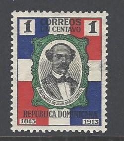 Dominican Republic Sc # 187 mint hinged (DT)